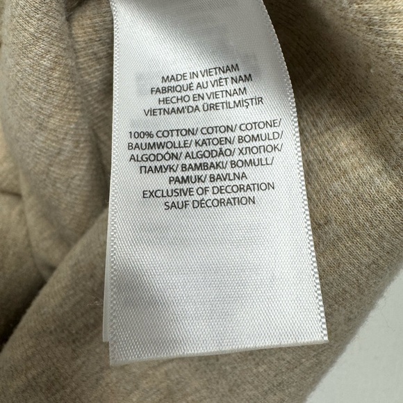 Polo Ralph Lauren Men’s Quarter Zip Mocha Heat Long Sleeve Sweater Size XL - Picture 5 of 9